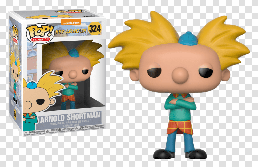 Funko Pop Hey Arnold, Toy Transparent Png