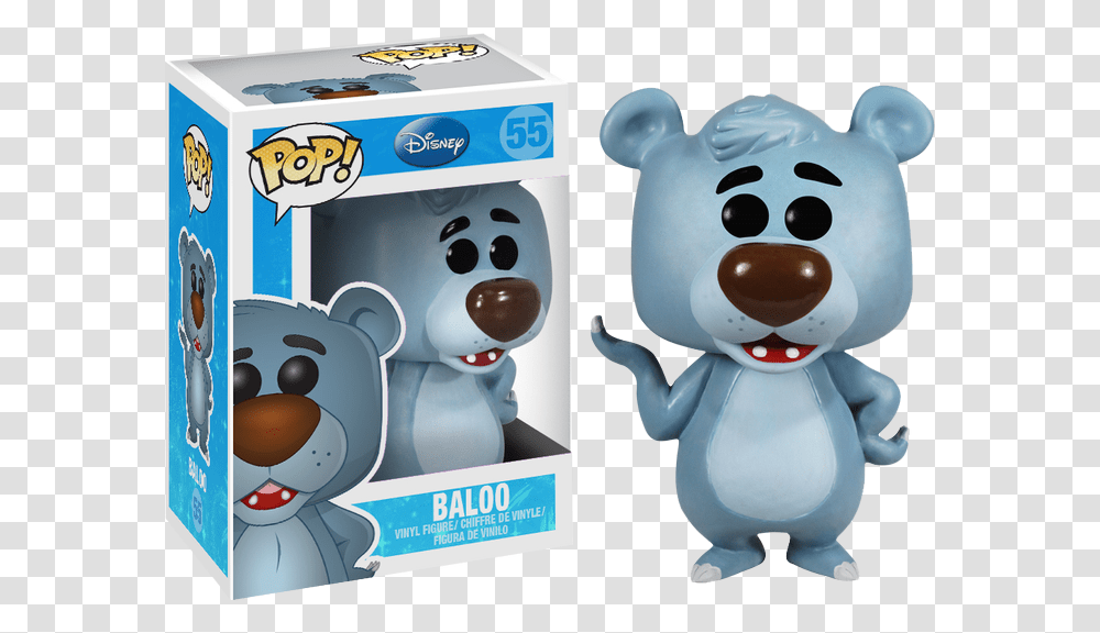 Funko Pop Jungle Book Baloo, Toy, Poster, Advertisement Transparent Png