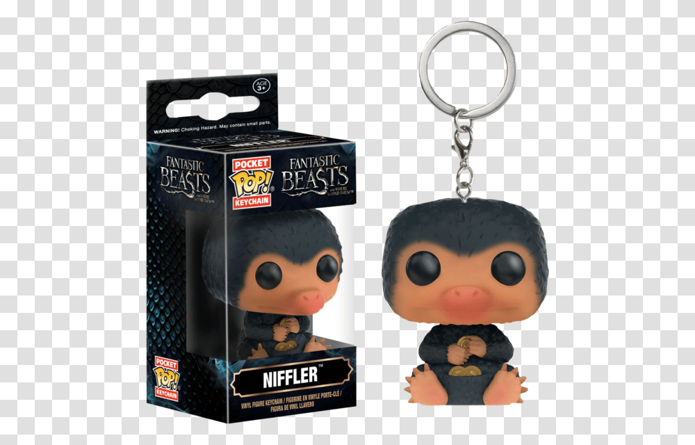 Funko Pop Keychain Niffler, Toy, Doll, Goggles, Accessories Transparent Png