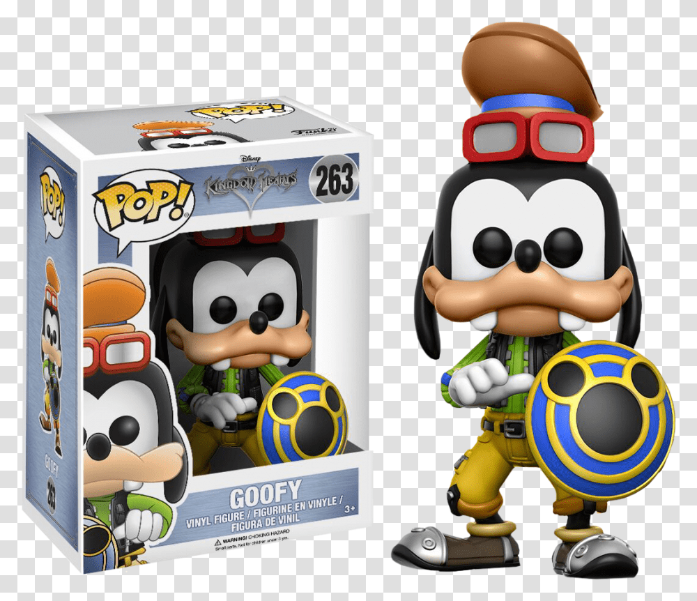 Funko Pop Kingdom Hearts Goofy 263 Pop Kingdom Hearts Disney, Toy, Robot Transparent Png