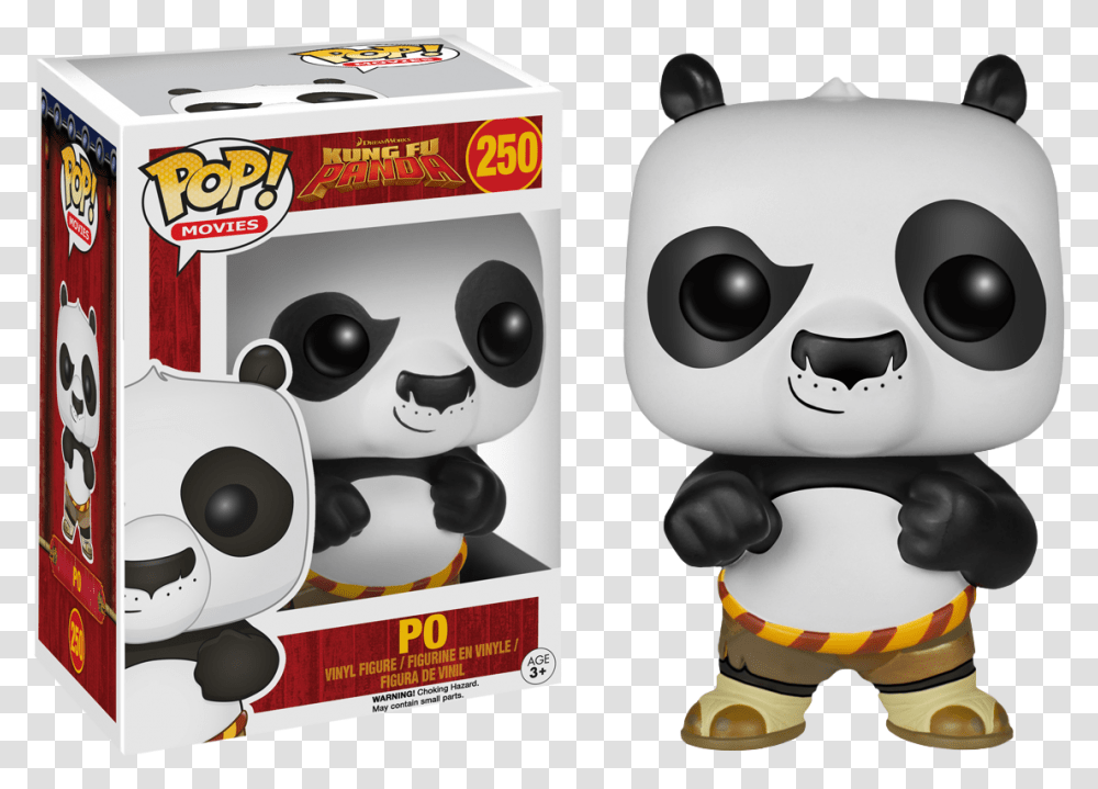 Funko Pop Kung Fu Panda, Toy, Robot, Giant Panda, Bear Transparent Png