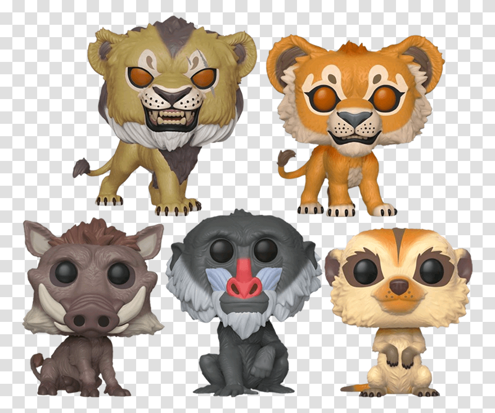 Funko Pop Lion King 2019, Toy, Mascot, Animal, Mammal Transparent Png