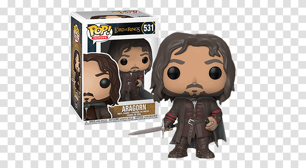 Funko Pop Lord Of The Rings Aragorn, Toy Transparent Png