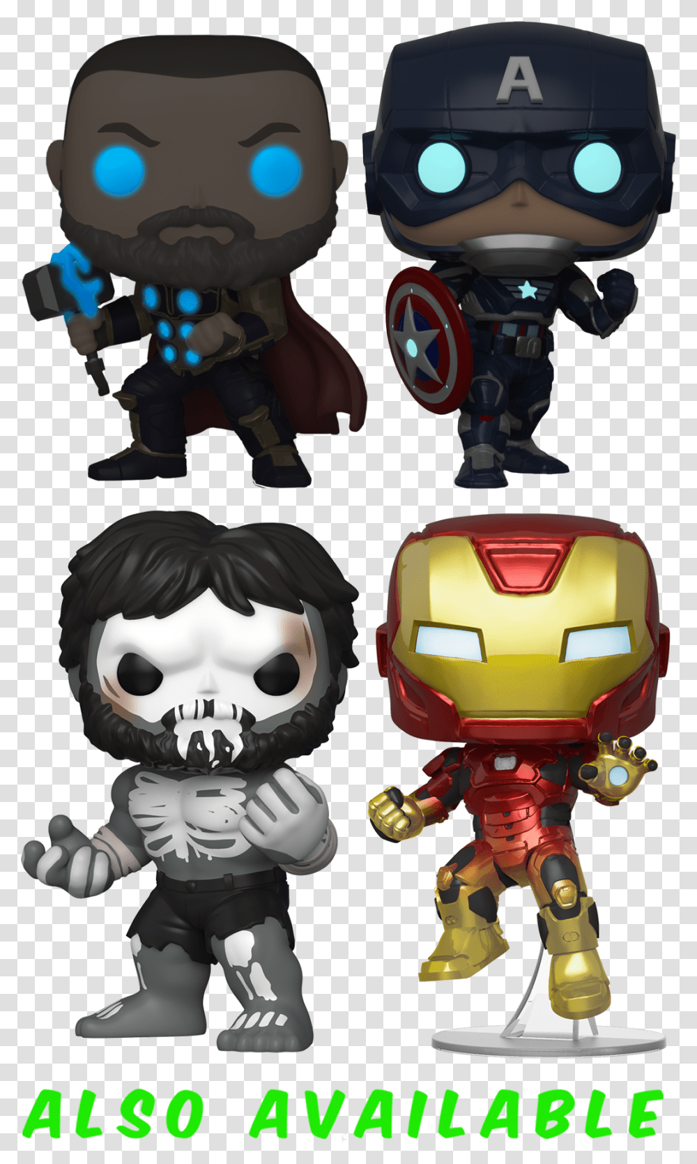 Funko Pop Marvels Avengers, Robot, Toy, Person, Human Transparent Png