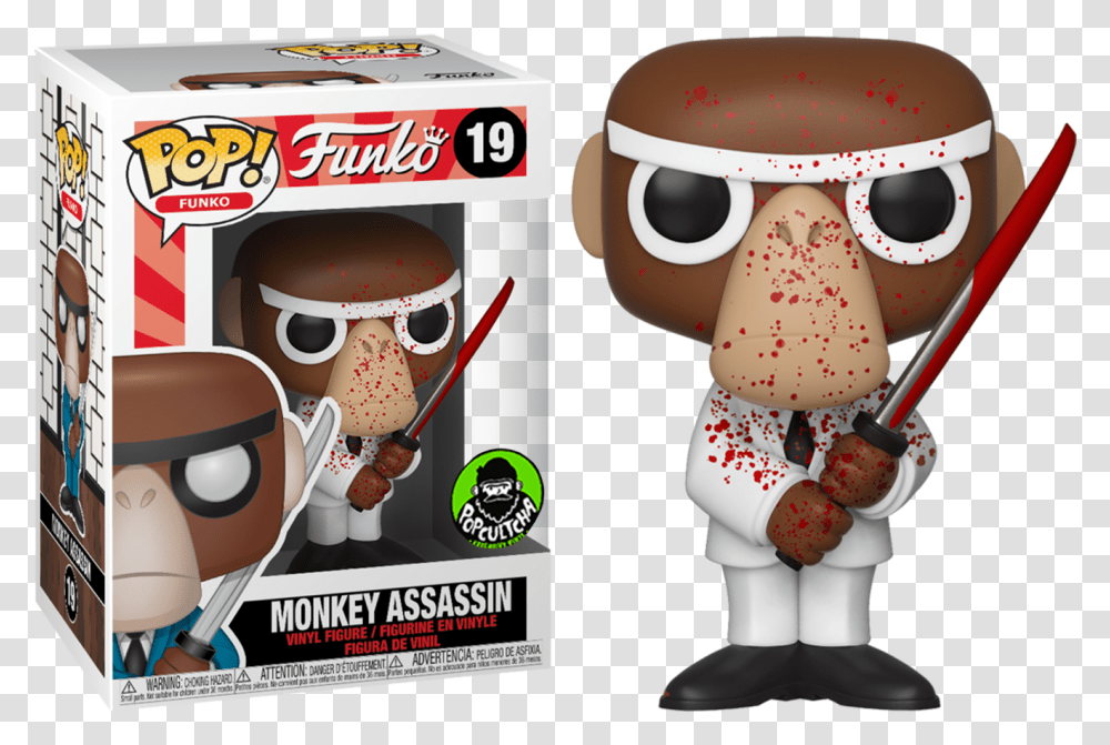 Funko Pop Monkey Assassin, Person, Glasses, Accessories, Helmet Transparent Png