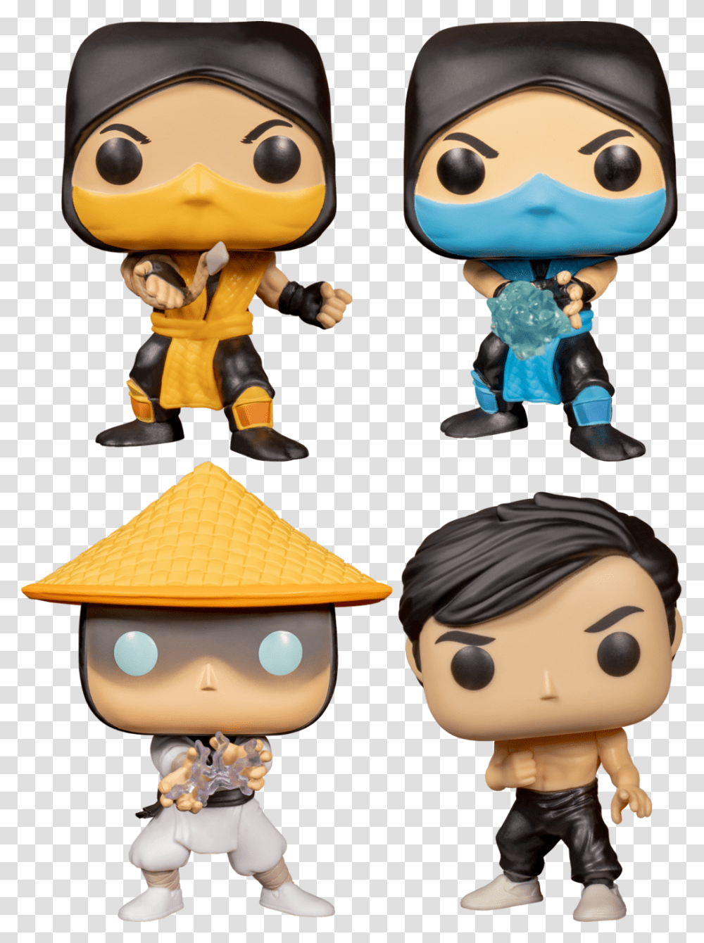 Funko Pop Mortal Kombat Scorpion, Doll, Toy, Figurine Transparent Png
