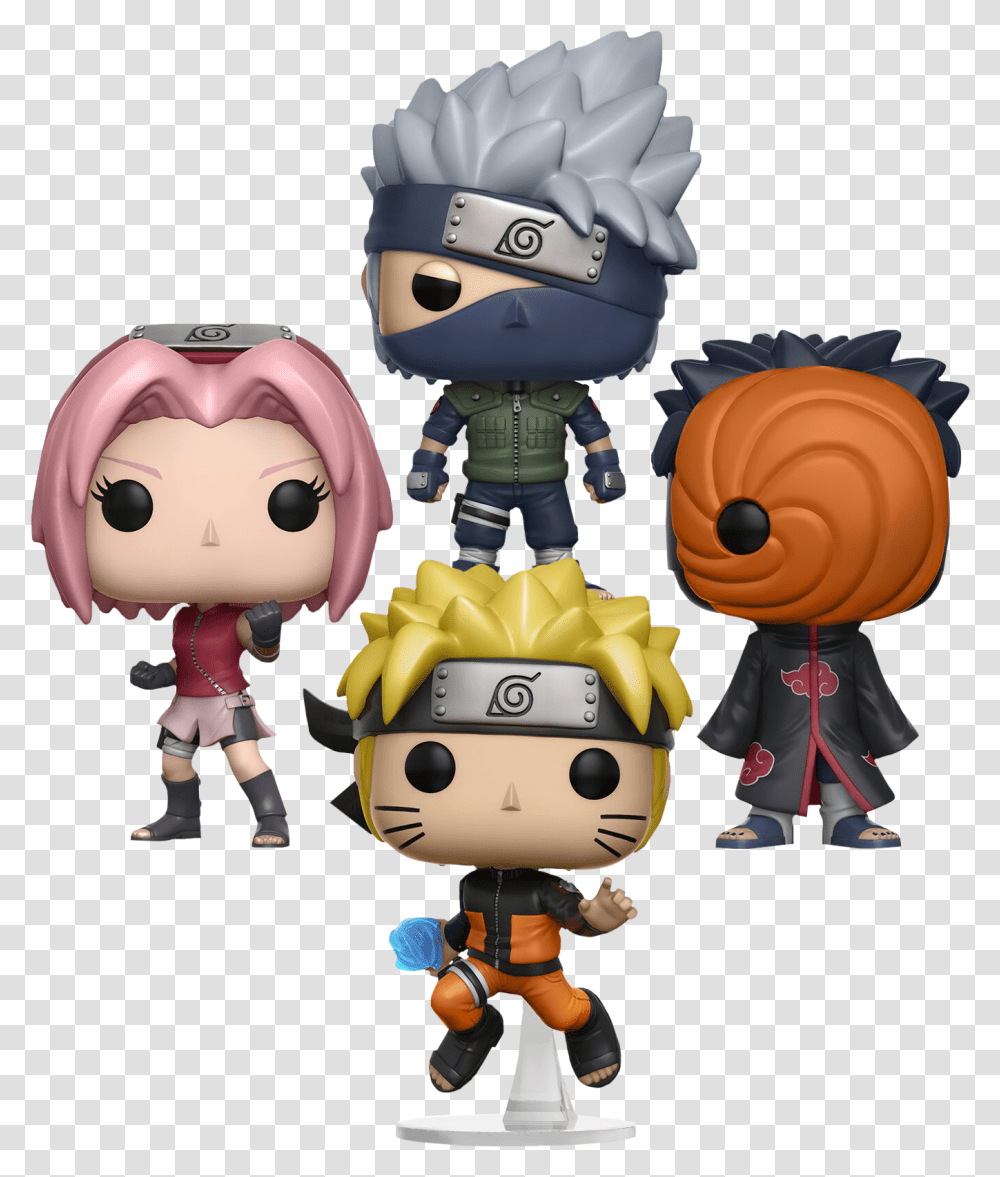Funko Pop Naruto Kakashi, Figurine, Toy, Doll Transparent Png