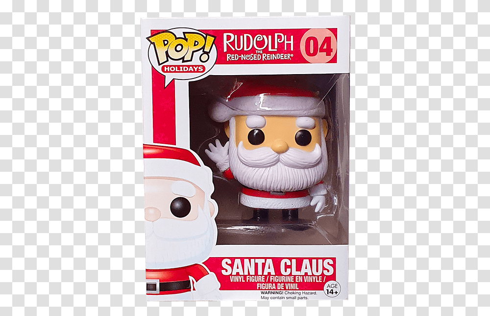 Funko Pop Nightmare Before Christmas Santa Claus, Poster, Advertisement, Label Transparent Png