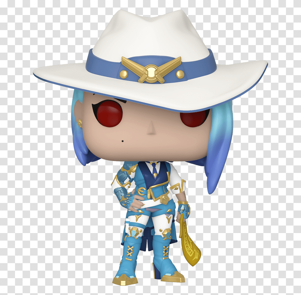 Funko Pop Overwatch Ashe, Apparel, Sun Hat, Toy Transparent Png