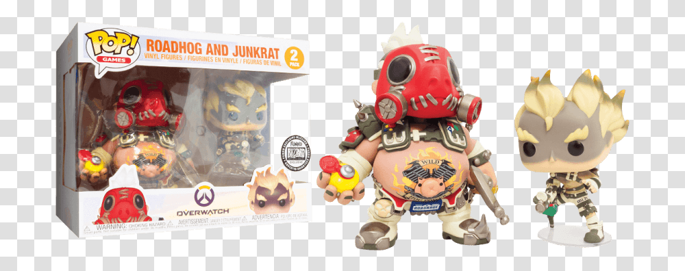 Funko Pop Overwatch Junkrat, Toy, Robot Transparent Png