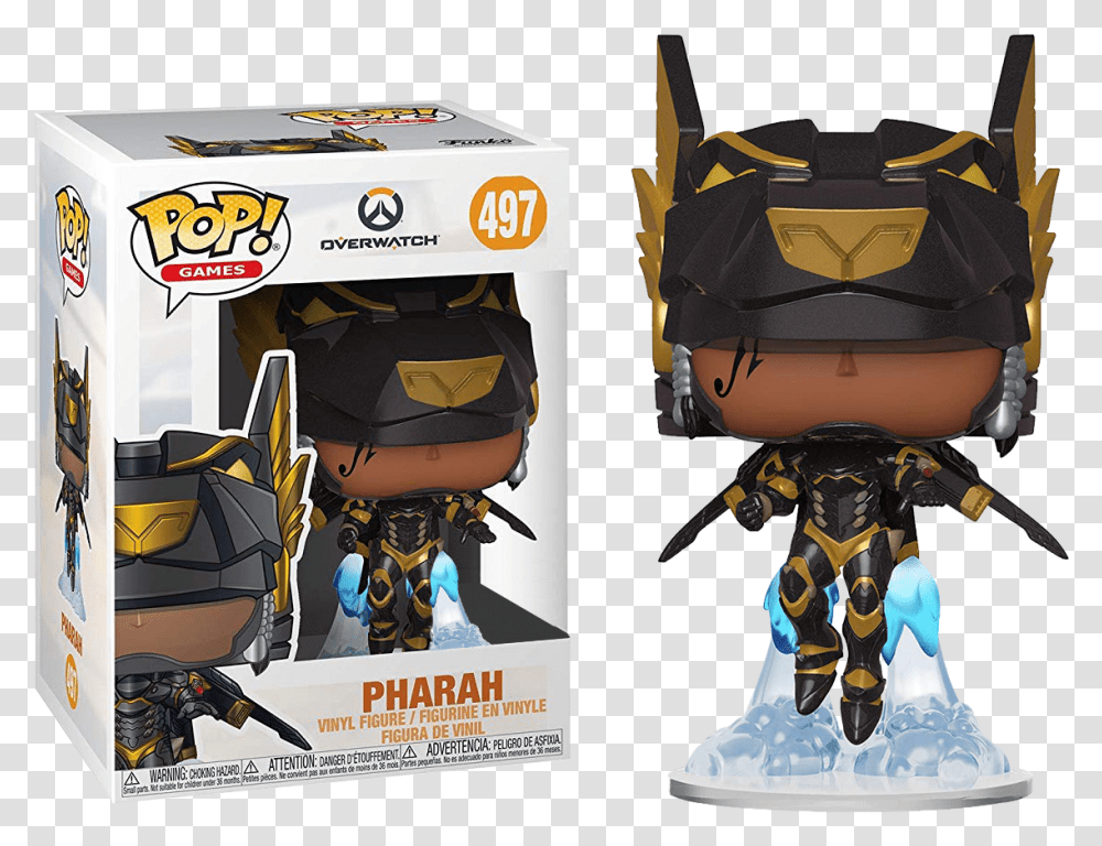 Funko Pop Overwatch Pharah, Person, Toy, Bag, People Transparent Png