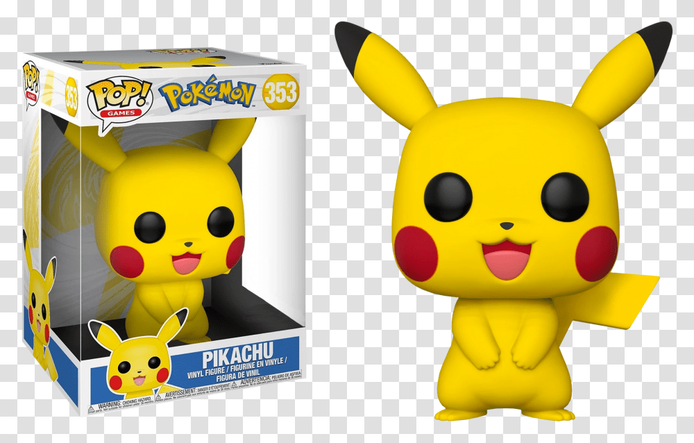 Funko Pop Pikachu, Toy, Pac Man Transparent Png
