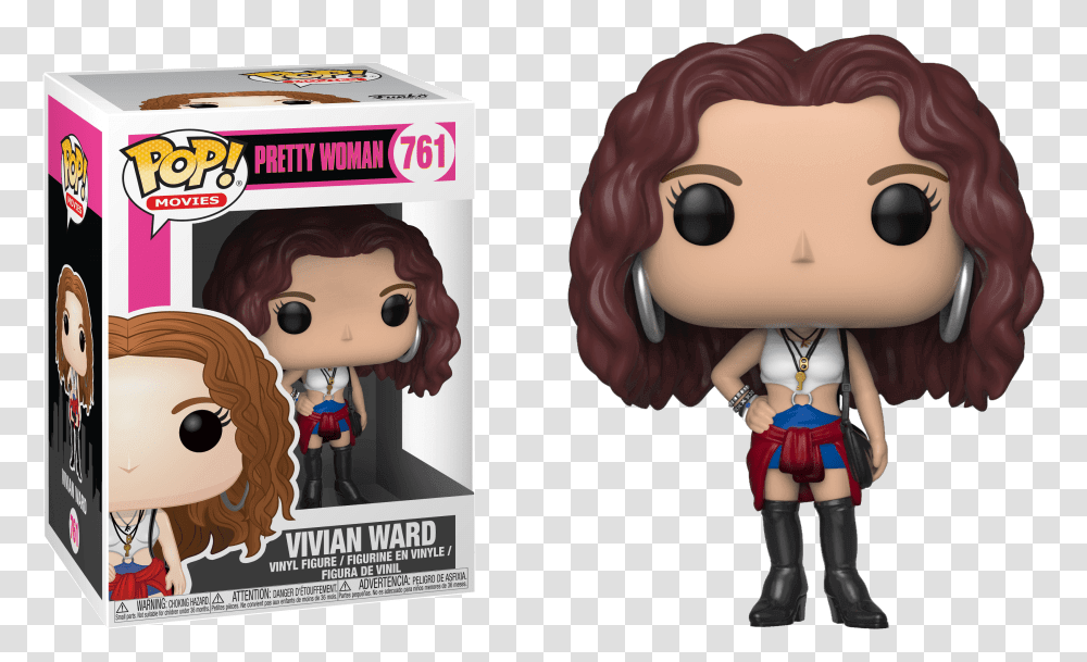 Funko Pop Pretty Woman, Toy, Doll, Person, Human Transparent Png