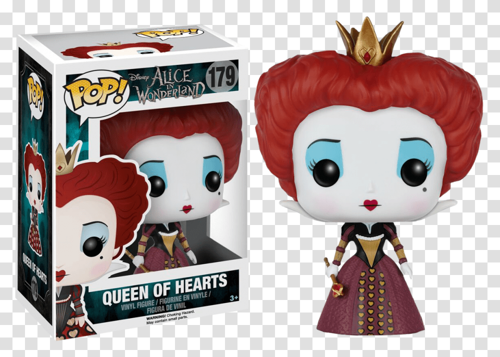 Funko Pop Queen Of Hearts, Doll, Toy, Figurine, Label Transparent Png