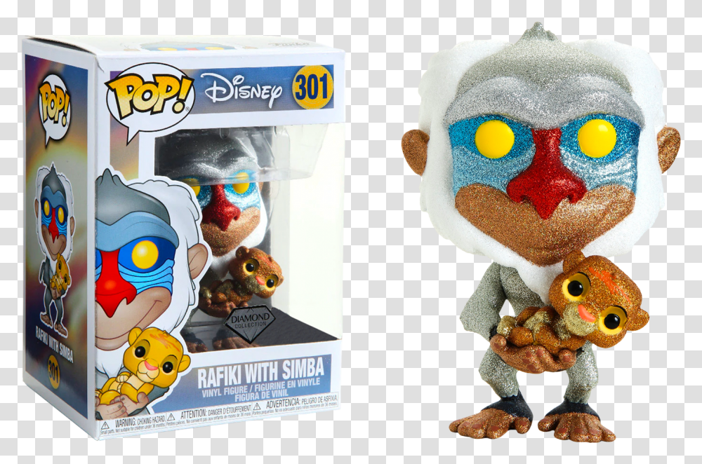 Funko Pop Rafiki Diamond, Toy, Sweets, Food, Confectionery Transparent Png