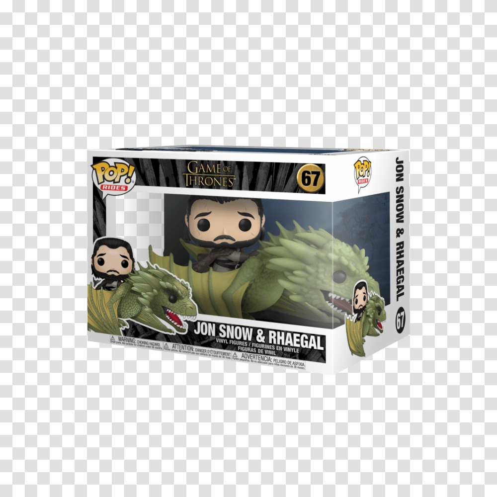 Funko Pop Rides Game Of Thrones Jon Snow Wrhaegal Pop Rides Got Jon Snow W Rhaegal, Book, Text, Word, Finch Transparent Png