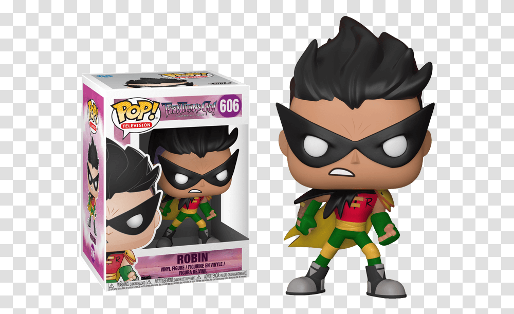 Funko Pop Robin, Person, Animal, Toy, Book Transparent Png