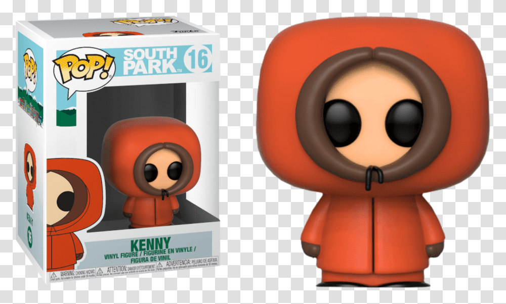 Funko Pop South Park Kenny, Toy, Face, Outdoors Transparent Png