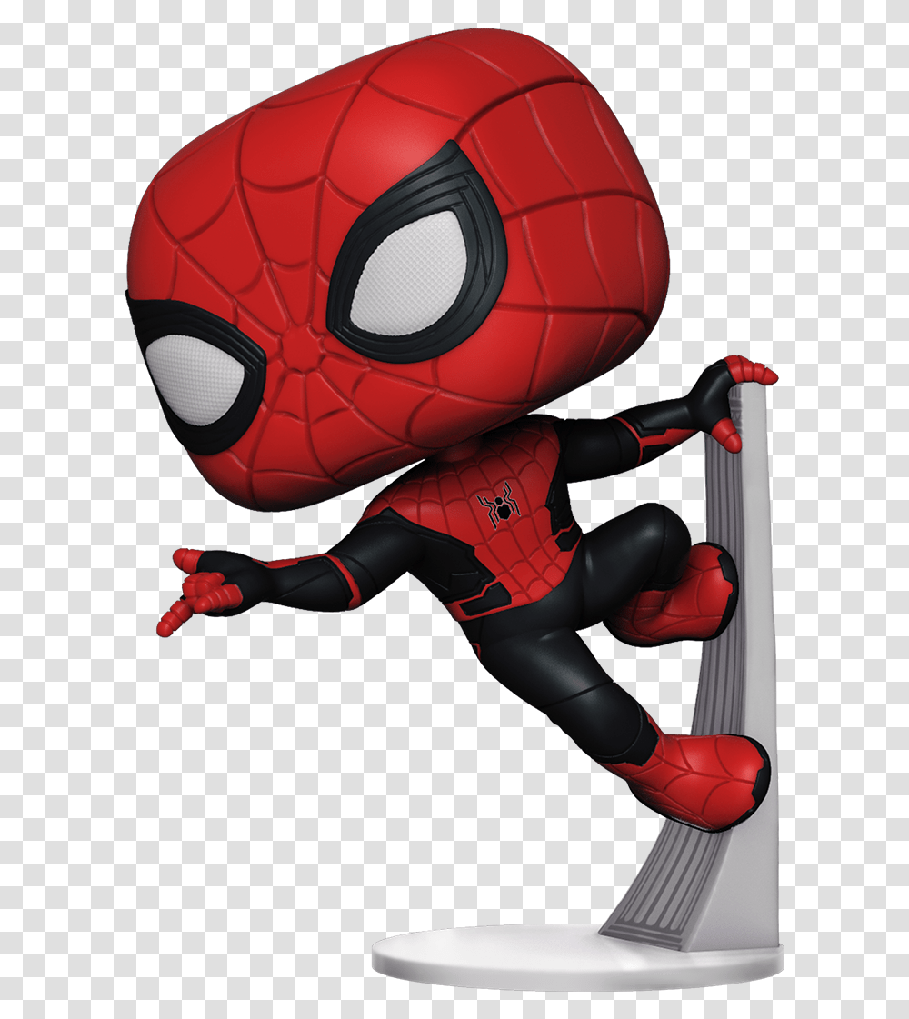 Funko Pop Spider Man Far From Home, Soccer Ball, Team, Helmet Transparent Png