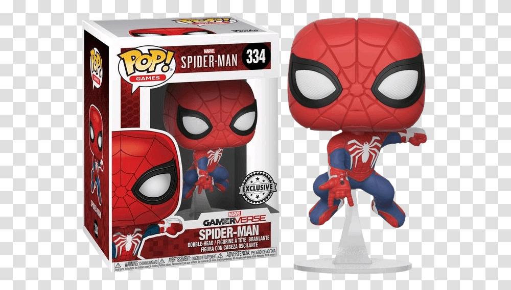 Funko Pop Spiderman Gamerverse, Toy, Label Transparent Png