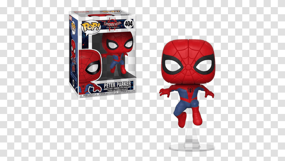 Funko Pop Spiderman Into The Spider Verse, Toy, Robot, Pac Man Transparent Png
