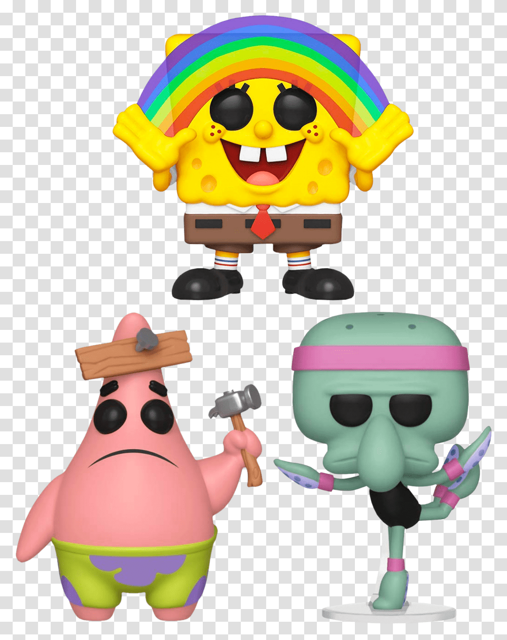 Funko Pop Spongebob Rainbow, Robot, Toy Transparent Png