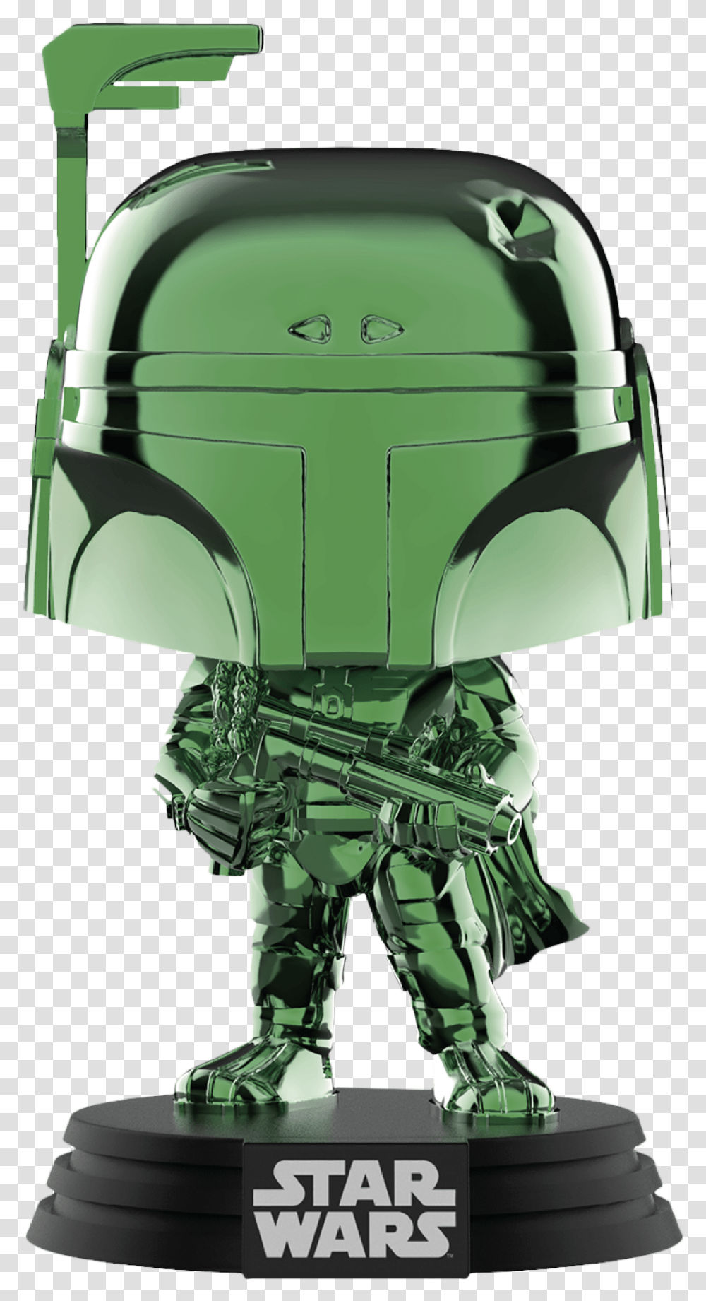Funko Pop Star Wars Boba Fett, Helmet, Robot, Green Transparent Png