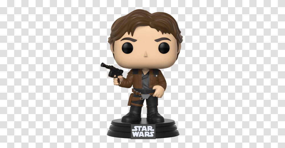 Funko Pop Star Wars Han Solo, Toy, Figurine, Plant, Doll Transparent Png