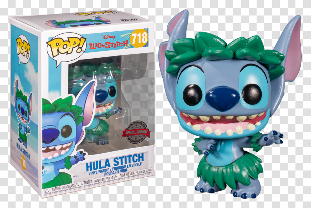 Funko Pop Stitch Hula, Toy Transparent Png
