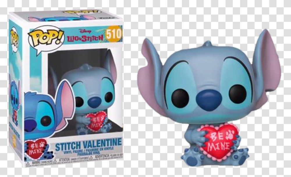 Funko Pop Stitch Valentine, Toy, Robot, Figurine Transparent Png