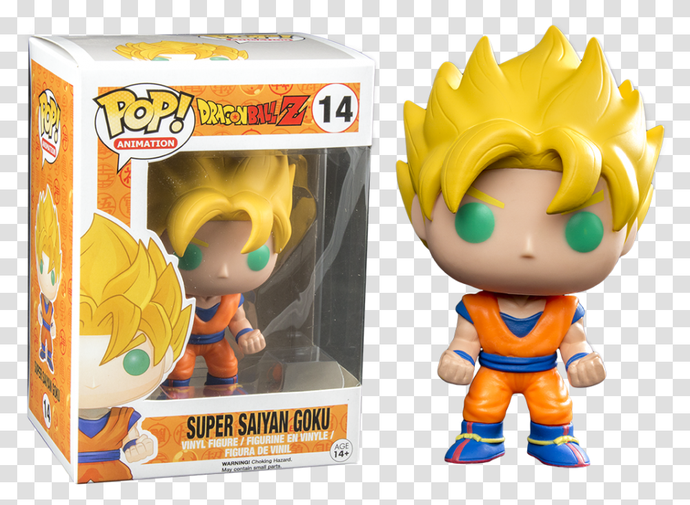 Funko Pop Super Saiyan Goku, Super Mario, Figurine Transparent Png