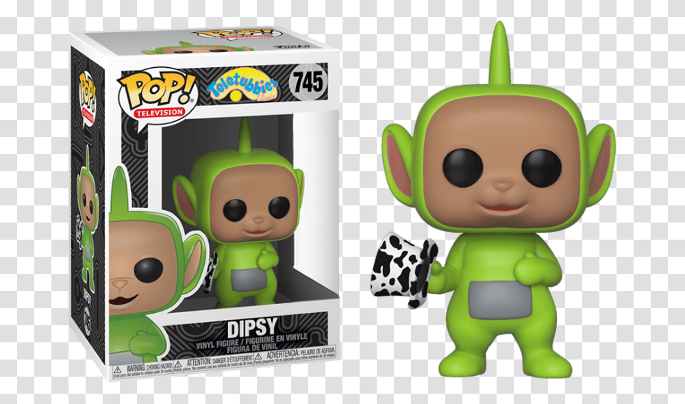 Funko Pop Teletubbies, Toy, Green, Advertisement Transparent Png