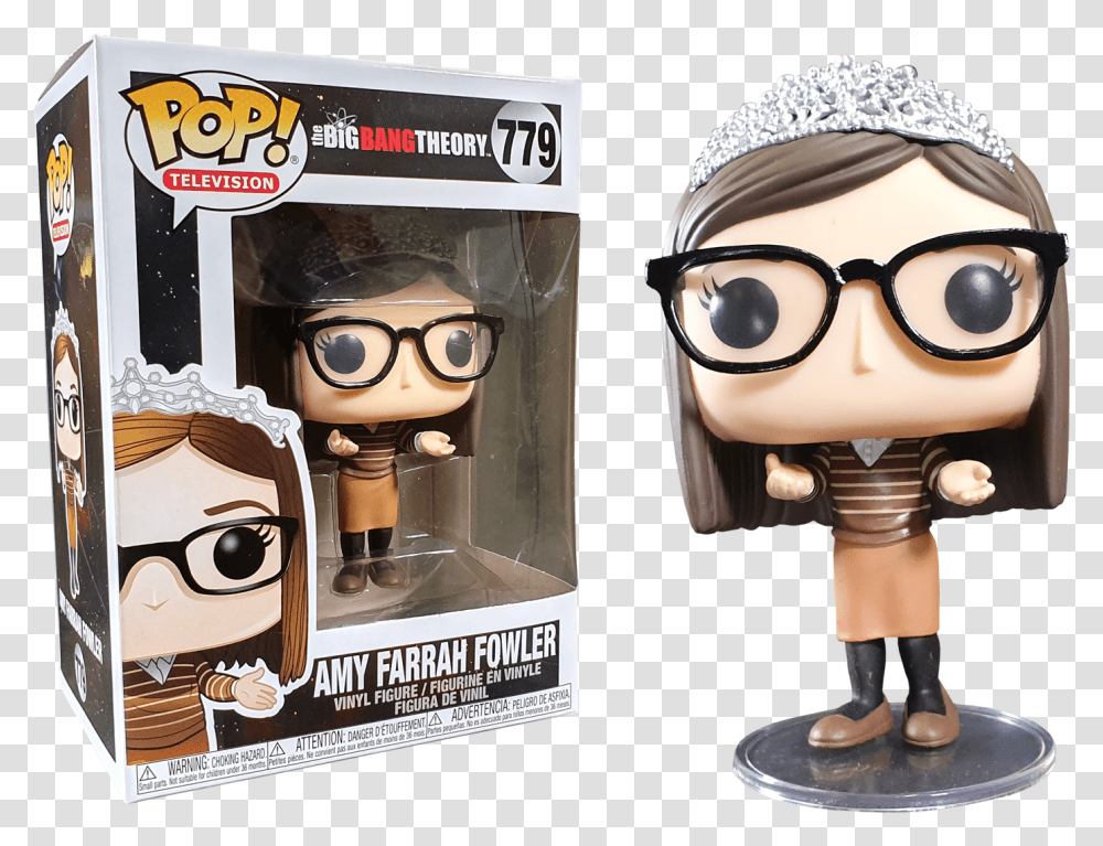 Funko Pop The Big Bang Theory, Figurine, Sunglasses, Accessories, Accessory Transparent Png