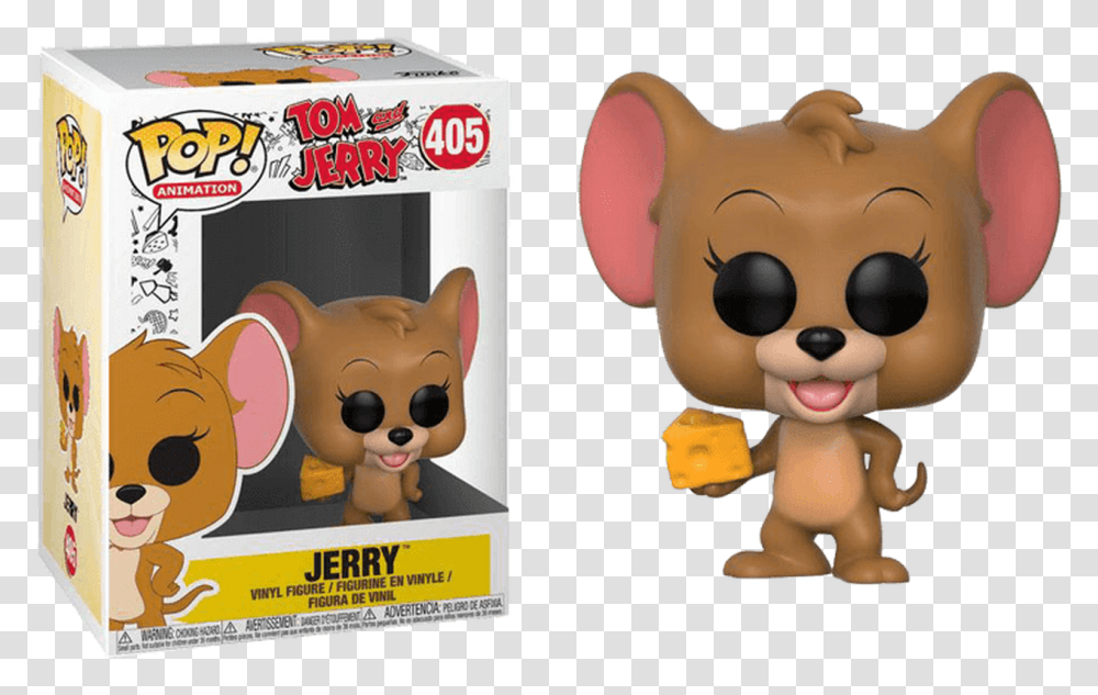 Funko Pop Tom E Jerry, Toy, Label, Animal Transparent Png