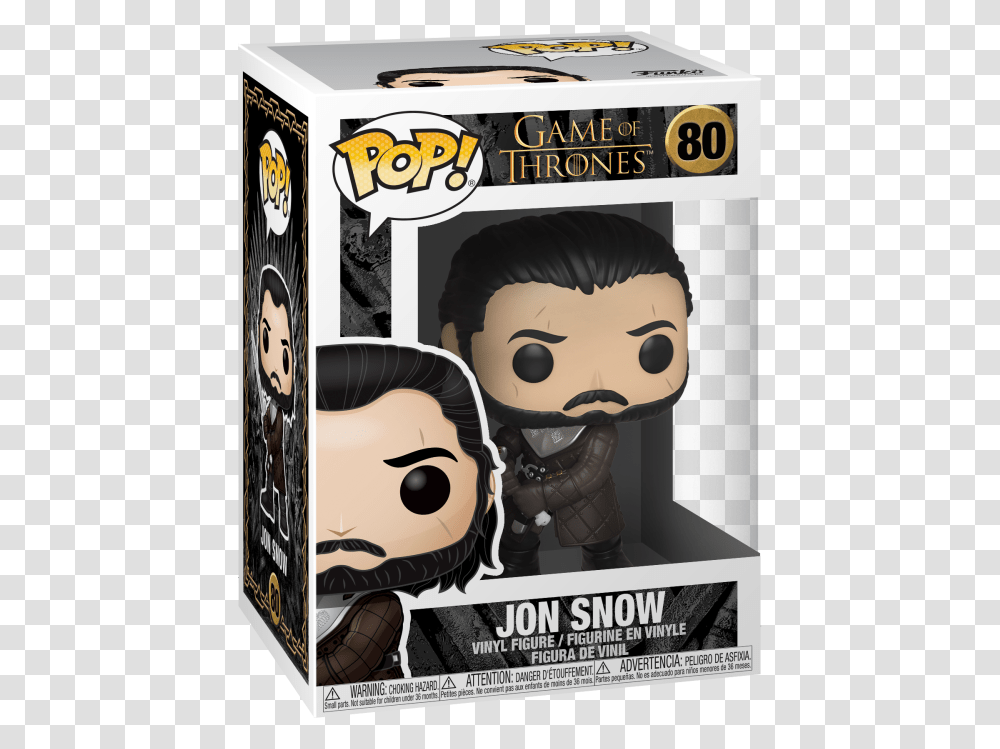 Funko Pop Tv Game Of Thrones S8 Jon Snow Walmartcom Arya With Two Headed Spear Funko, Poster, Advertisement, Book, Comics Transparent Png