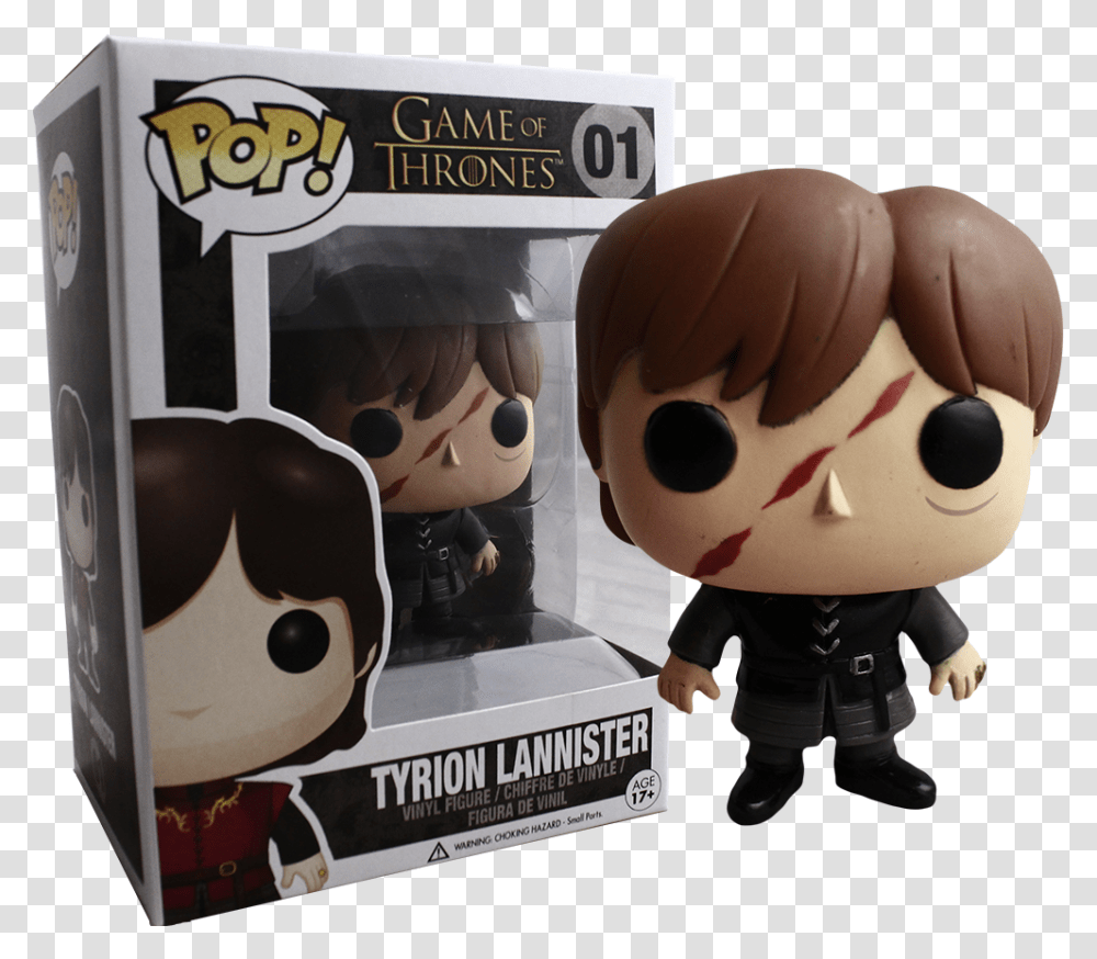 Funko Pop Tyrion Scarred, Toy, Person, Figurine Transparent Png