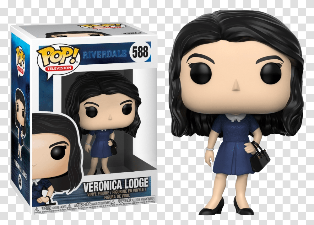 Funko Pop Vinyl Funko Pop Riverdale Veronica, Person, Human, Toy, Doll Transparent Png