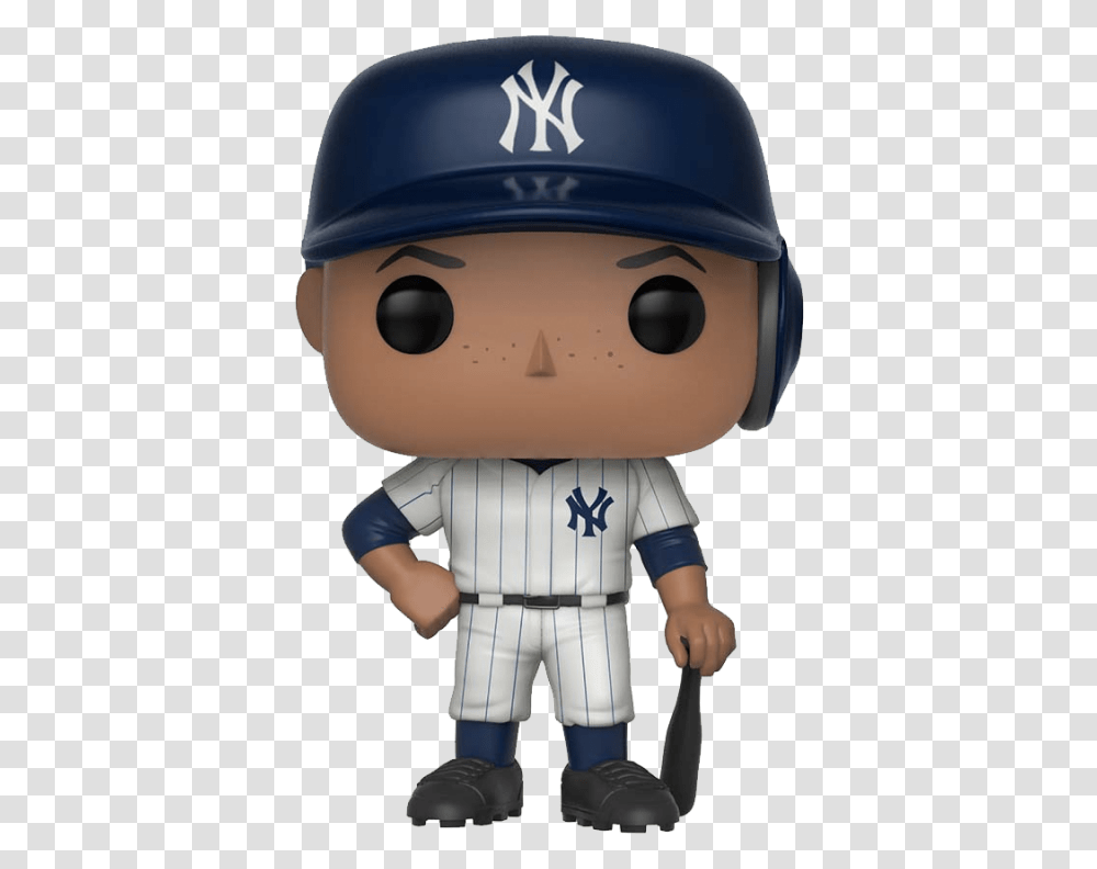 Funko Pop Vinyl Mlb New York Yankees Aaron Judge, Person, Human, Helmet, Clothing Transparent Png