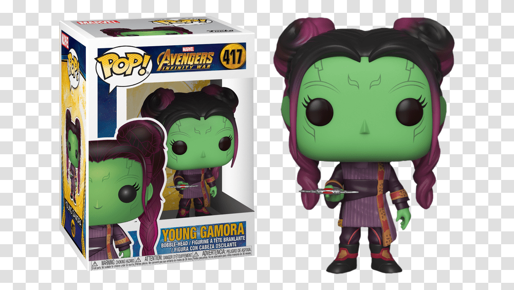 Funko Pop Young Gamora Infinity War, Poster, Advertisement, Toy, Flyer Transparent Png