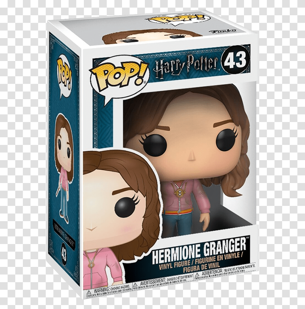 Funko Pops Harry Potter Hermione Granger, Person, Human, Toy, Doll Transparent Png
