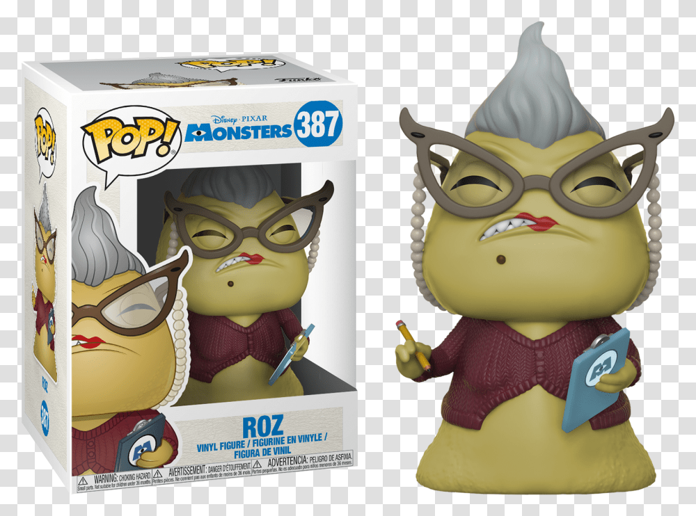 Funko Pops Monsters University Funko Pop Monster Inc, Hat, Label Transparent Png