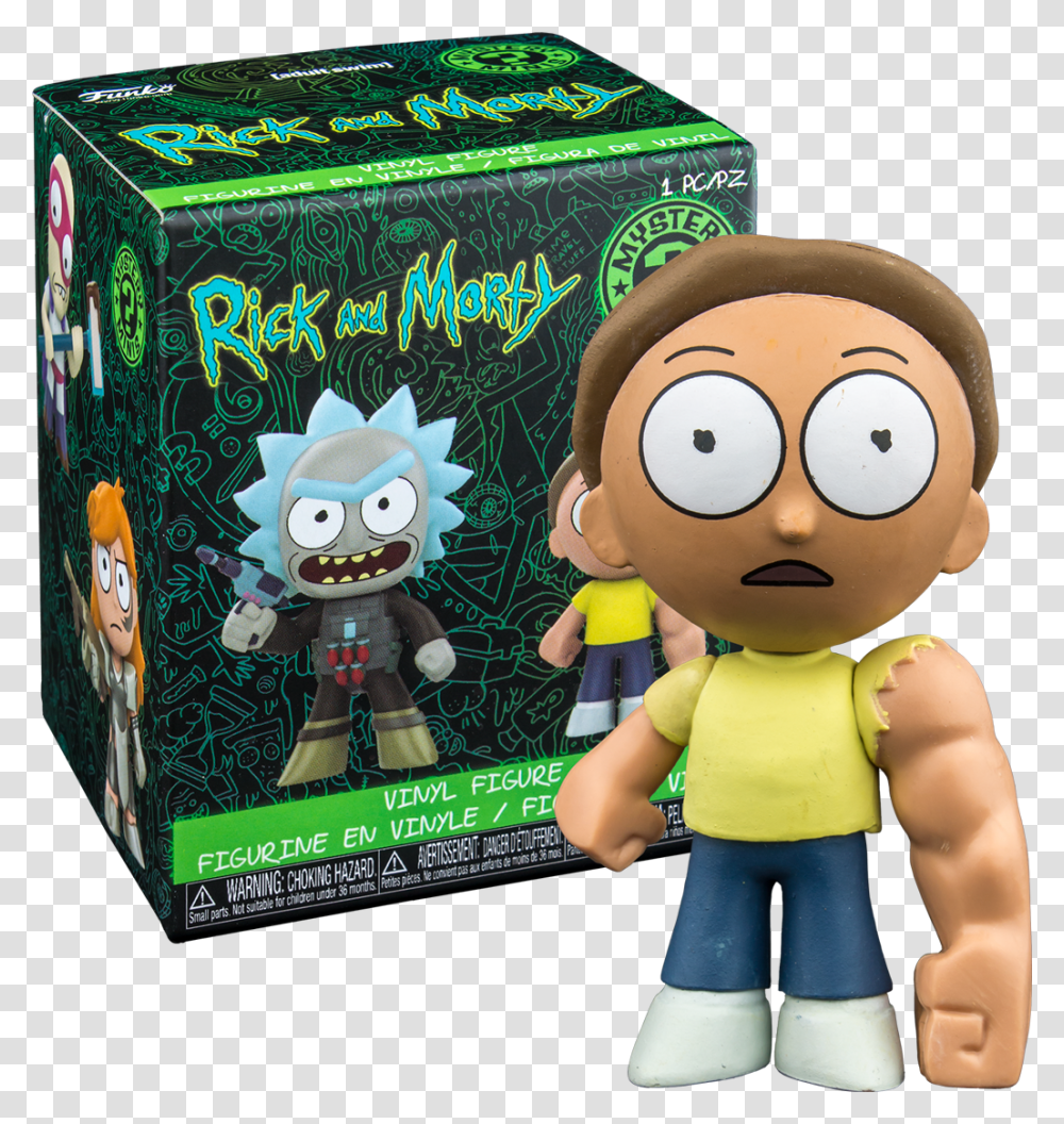 Funko Rick And Morty Mystery Minis, Figurine, Toy, Box, Doll Transparent Png
