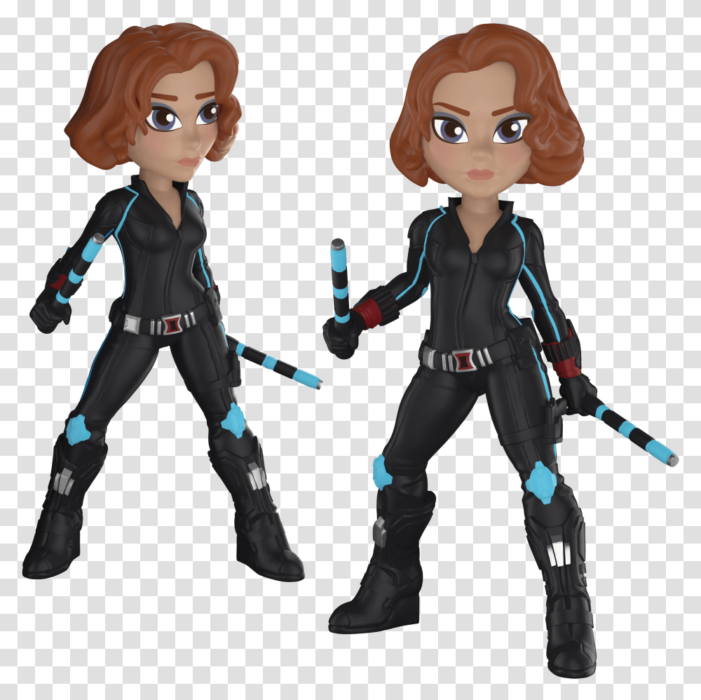 Funko Rock Candy Black Widow, Toy, Person, Human, Doll Transparent Png