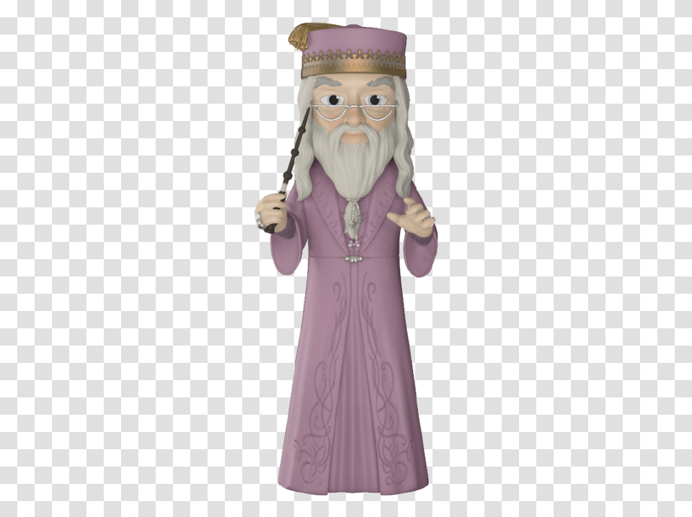 Funko Rock Candy Harry Potter Albus Dumbledore, Person, Long Sleeve, Robe Transparent Png