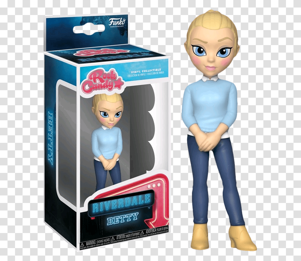 Funko Rock Candy Riverdale, Doll, Toy, Figurine, Barbie Transparent Png