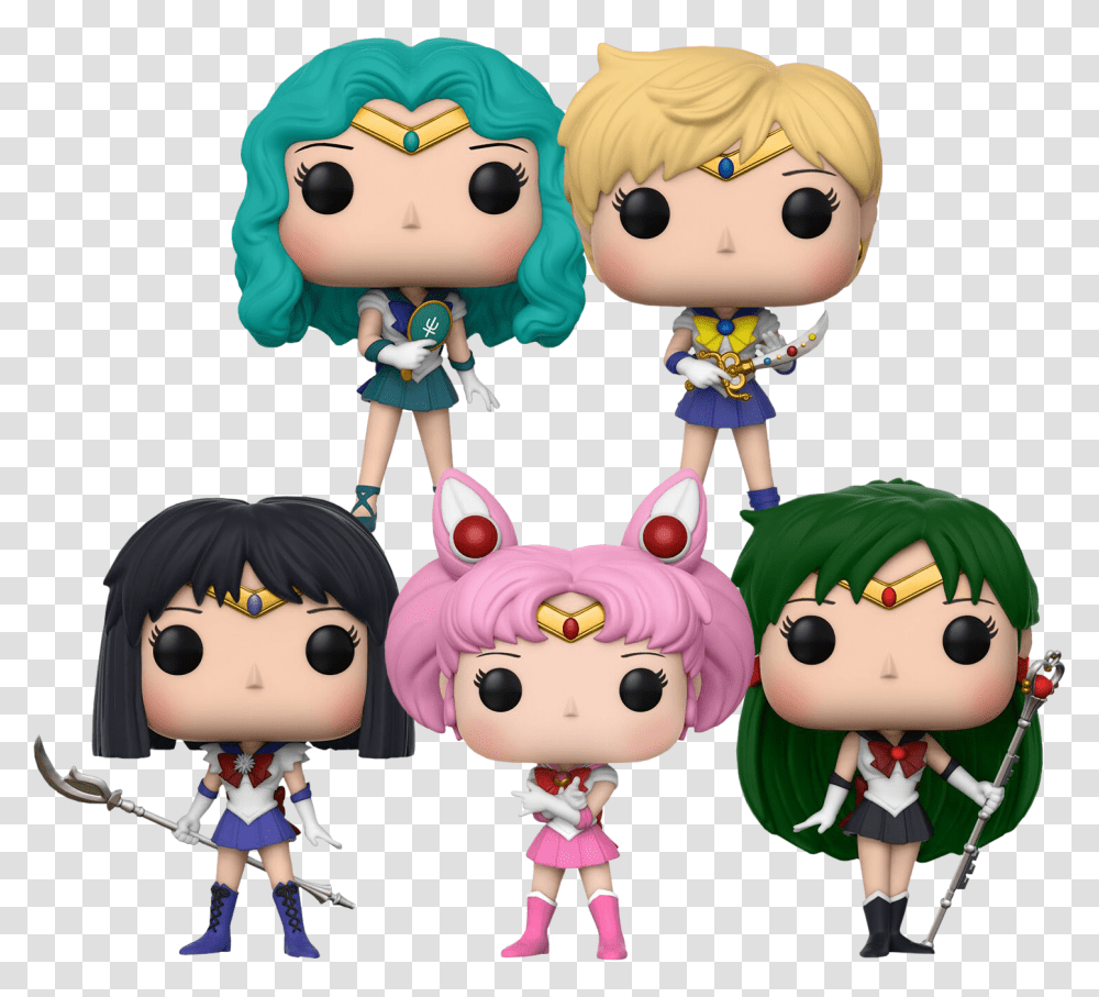 Funko Sailor Pluto, Doll, Toy, Person, Human Transparent Png