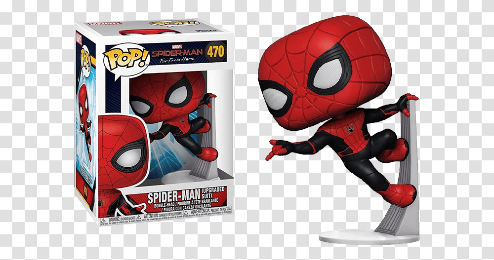 Funko Spider Man Far From Home, Soccer Ball, Animal, Comics Transparent Png