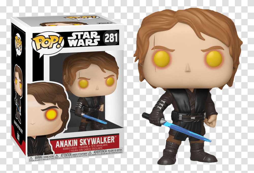 Funko Star Wars Anakin, Toy, Doll, Person, Human Transparent Png