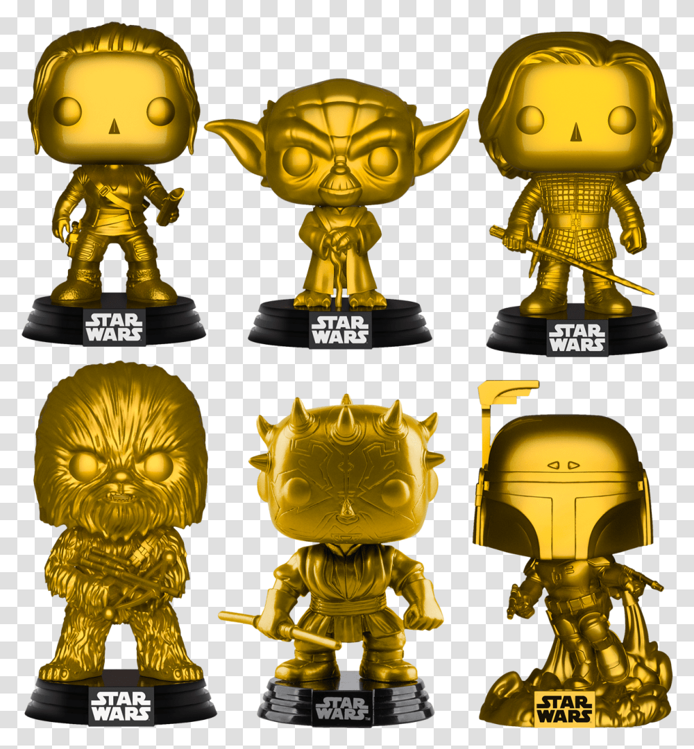 Funko Star Wars Darth Maul, Gold, Helmet, Clothing, Apparel Transparent Png