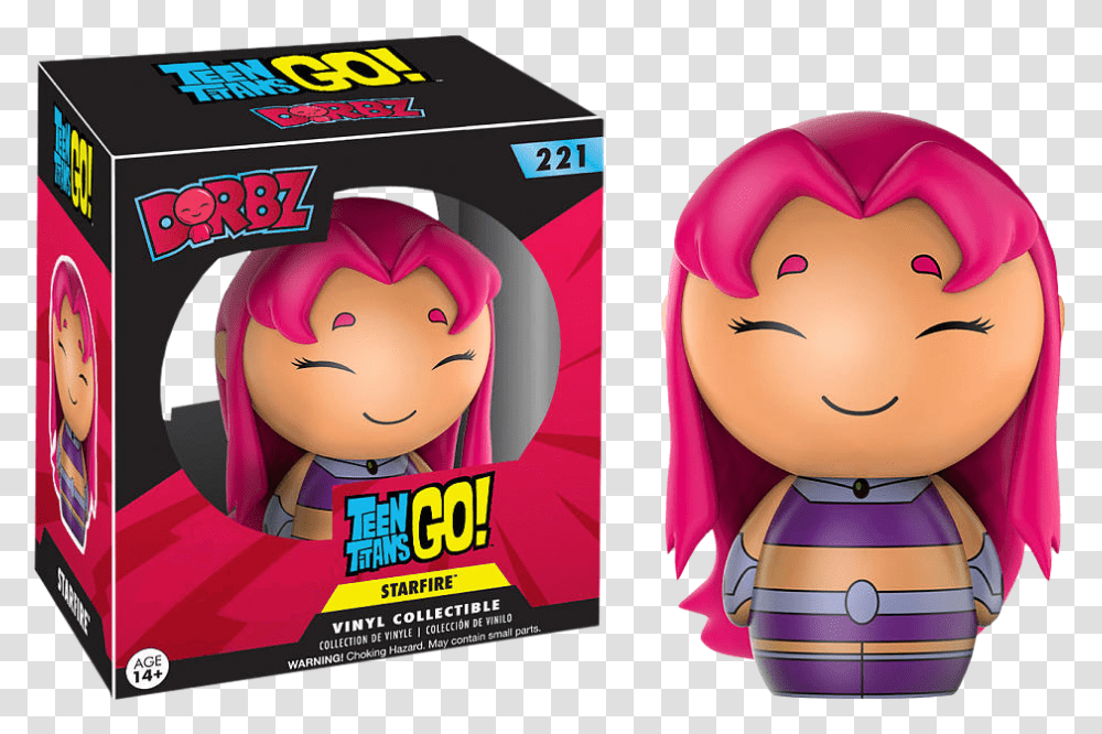 Funko Teen Titans, Toy, Figurine, Advertisement, Poster Transparent Png